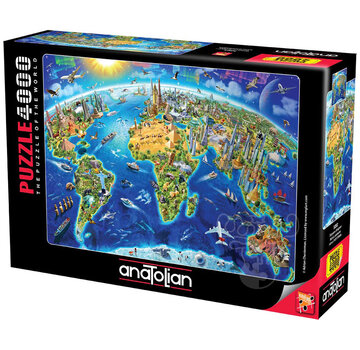 Anatolian Anatolian World Landmarks Puzzle 4000pcs