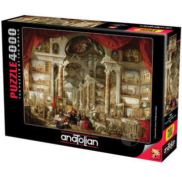 Anatolian Anatolian Gallery with Views of Modern Rome Puzzle 4000pcs