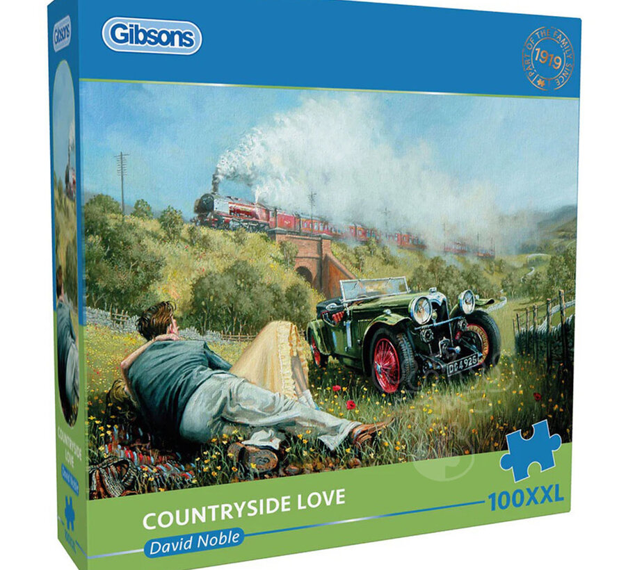 Gibsons Countryside Love Puzzle 100pcs XXL