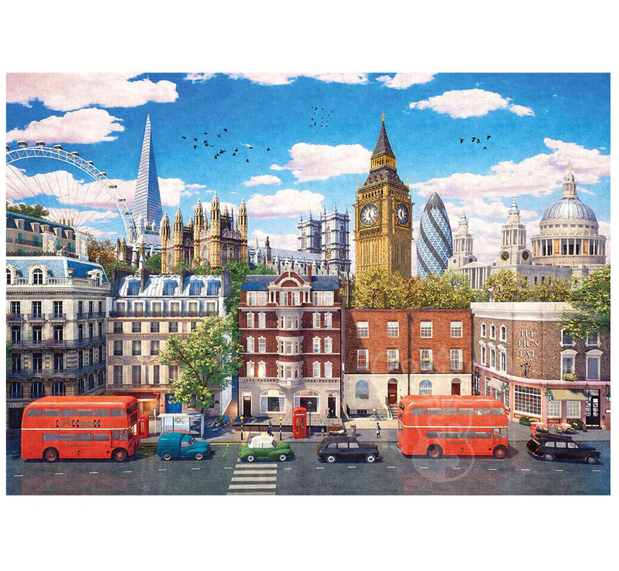 Gibsons Streets of London Puzzle 250pcs XL