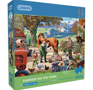 Gibsons Gibsons Farrier on the Farm Puzzle 250pcs XL