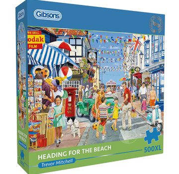 Gibsons Gibsons Heading for the Beach Puzzle 500pcs XL