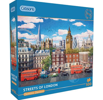 Gibsons Gibsons Streets of London Puzzle 500pcs