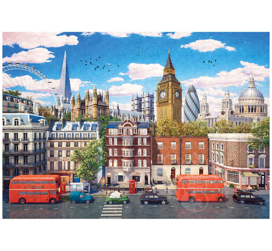 Gibsons Streets of London Puzzle 500pcs