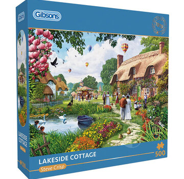 Gibsons Gibsons Lakeside Cottage Puzzle 500pcs