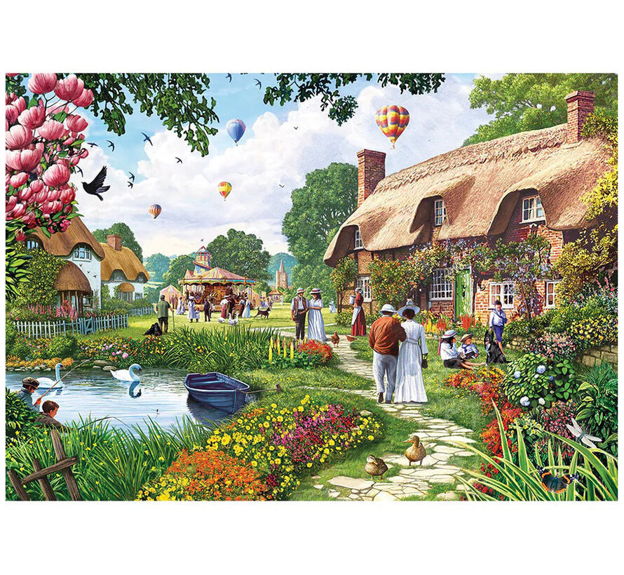 Gibsons Lakeside Cottage Puzzle 500pcs