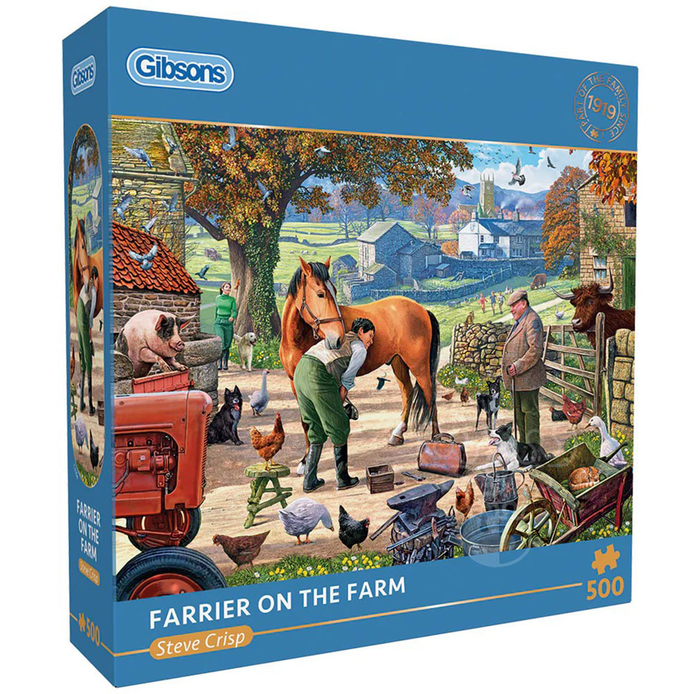 Gibsons Puzzle 500 pezzi Boxing Day Stroll - acquista su