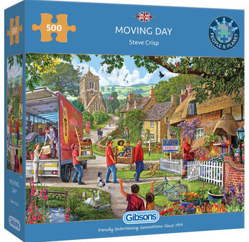 Gibsons Gibsons Moving Day Puzzle 500pcs