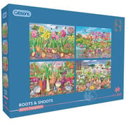 Gibsons Gibsons Roots & Shoots Puzzle 4 x 500pcs