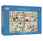 Gibsons Catastrophe Cottage Puzzle 4 x 500pcs