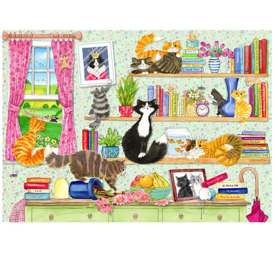 Gibsons Catastrophe Cottage Puzzle 4 x 500pcs