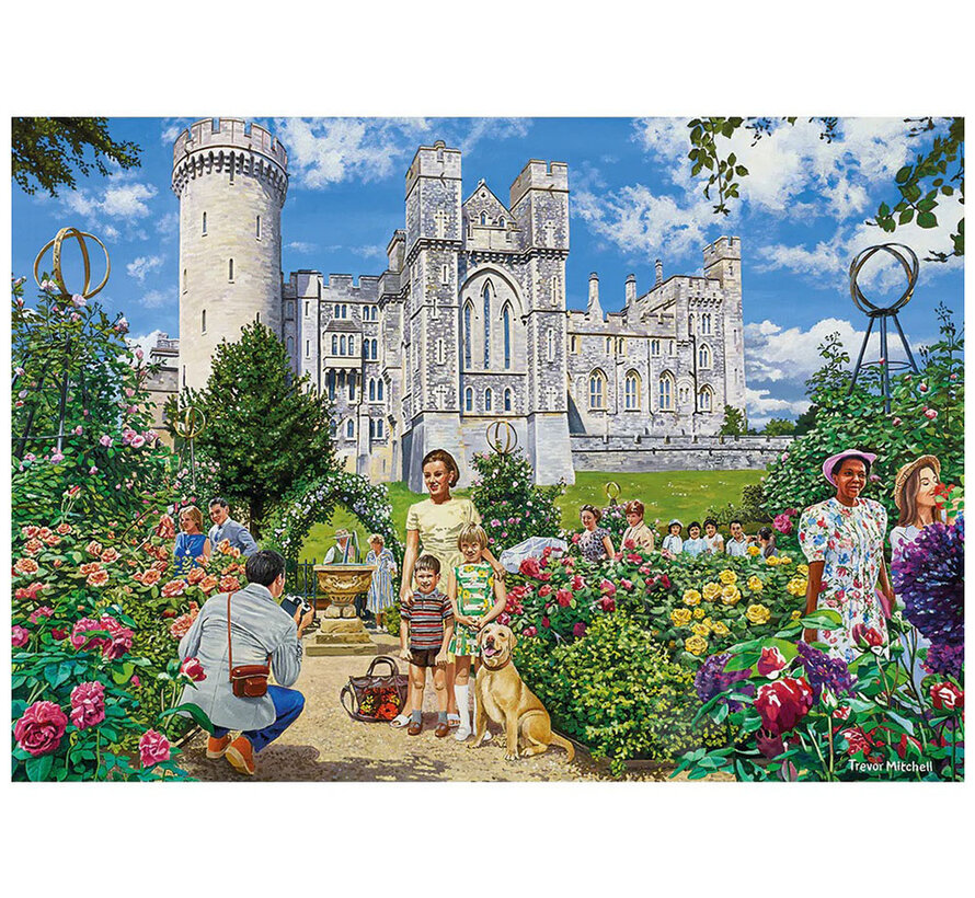 Gibsons Day out with the Family Puzzle 4 x 500pcs