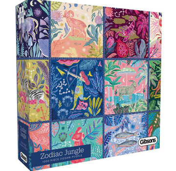 Gibsons Gibsons Zodiac Jungle Puzzle 1000pcs