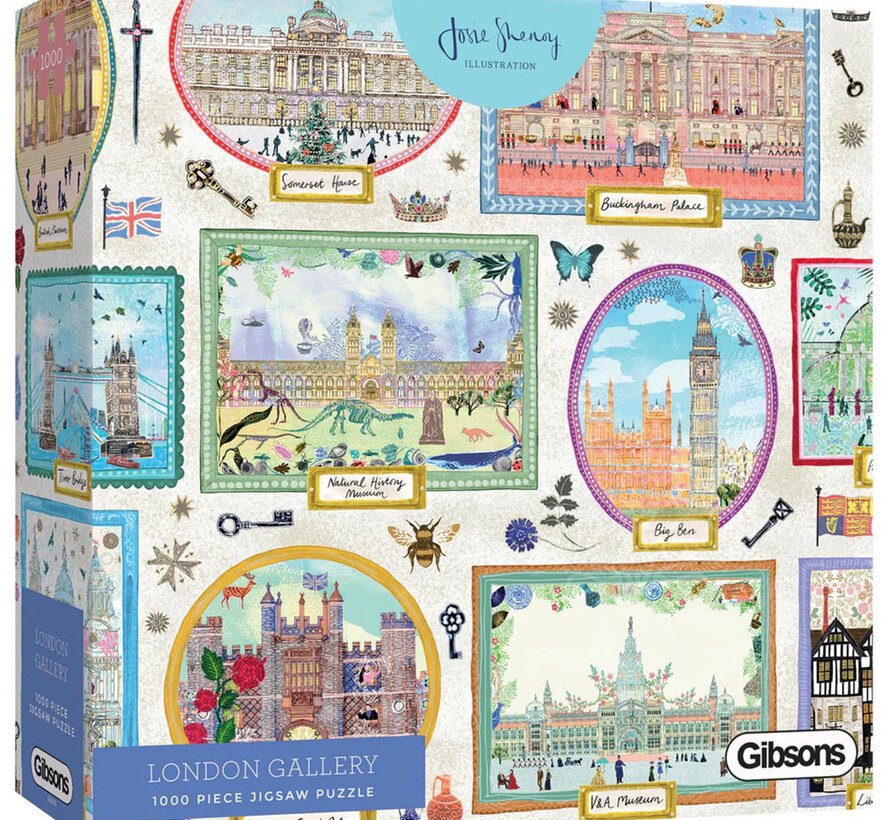 Gibsons London Gallery Puzzle 1000pcs