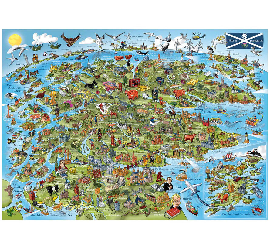 Gibsons This is Scotland Puzzle 1000pcs