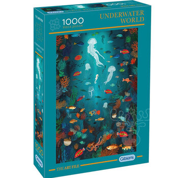 Gibsons Gibsons The Art File: Underwater World Puzzle 1000pcs