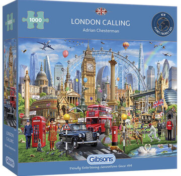 Gibsons Gibsons London Calling Puzzle 1000pcs
