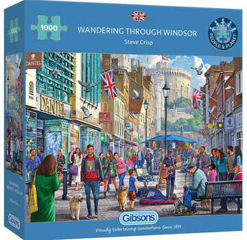 Gibsons Gibsons Wandering Through Windsor Puzzle 1000pcs