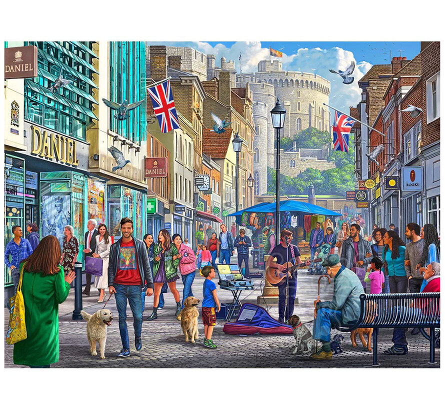 Gibsons Wandering Through Windsor Puzzle 1000pcs