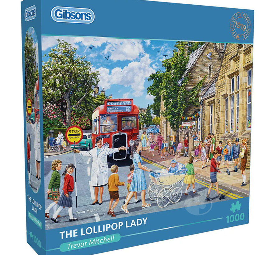 Gibsons The Lollipop Lady Puzzle 1000pcs