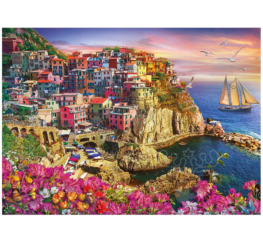 Gibsons Dreaming of Cinque Terre Puzzle 1000pcs