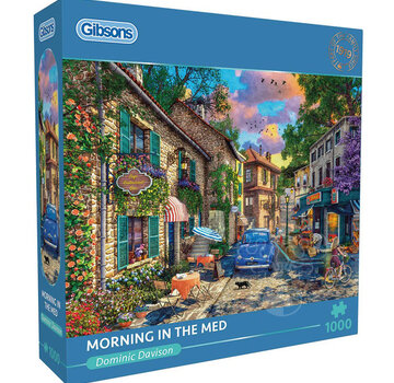 Gibsons Gibsons Morning in the Med Puzzle 1000pcs
