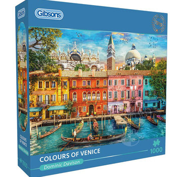 Gibsons Gibsons Colours of Venice Puzzle 1000pcs