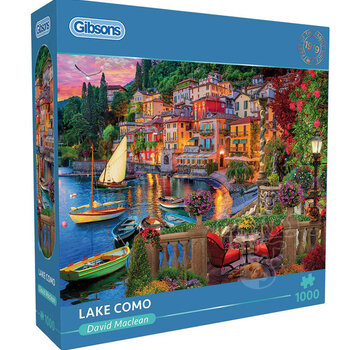 Gibsons Gibsons Lake Como Puzzle 1000pcs