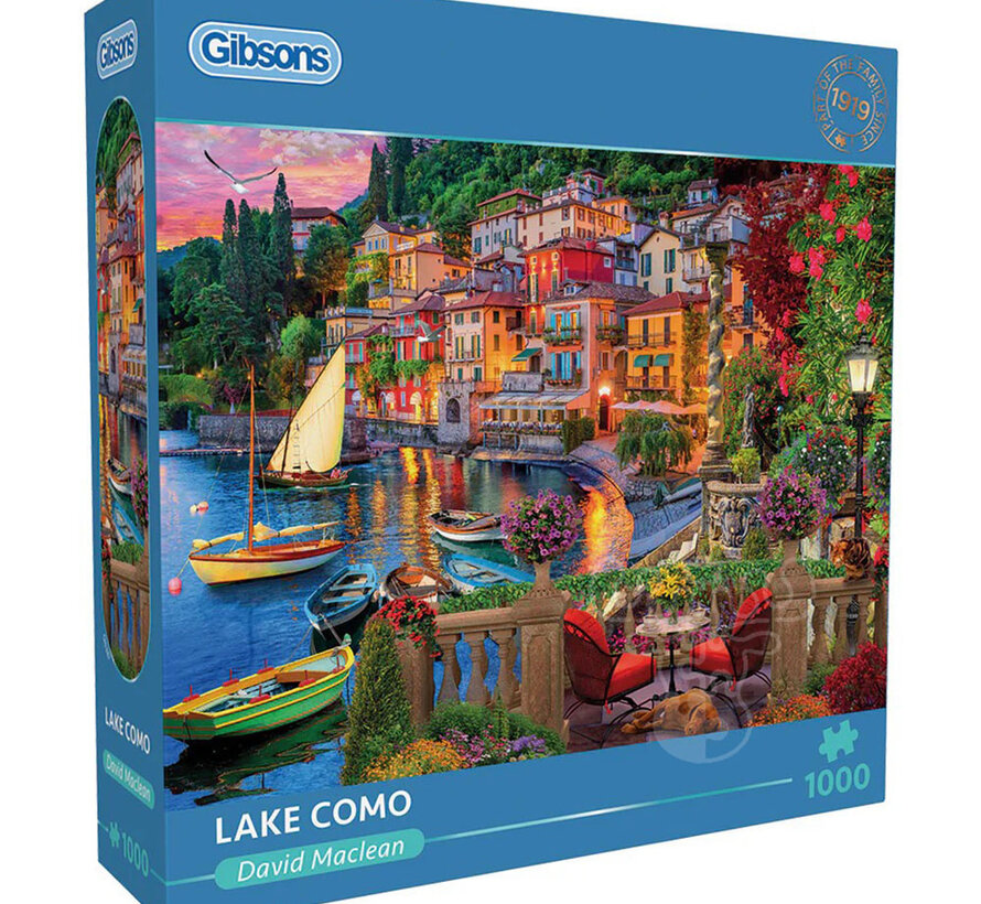 Gibsons Lake Como Puzzle 1000pcs
