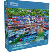 Gibsons Gibsons Lyme Regis Harbour Puzzle 1000pcs