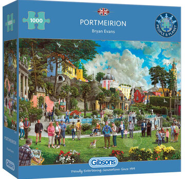 Gibsons Gibsons Portmeirion Puzzle 1000pcs