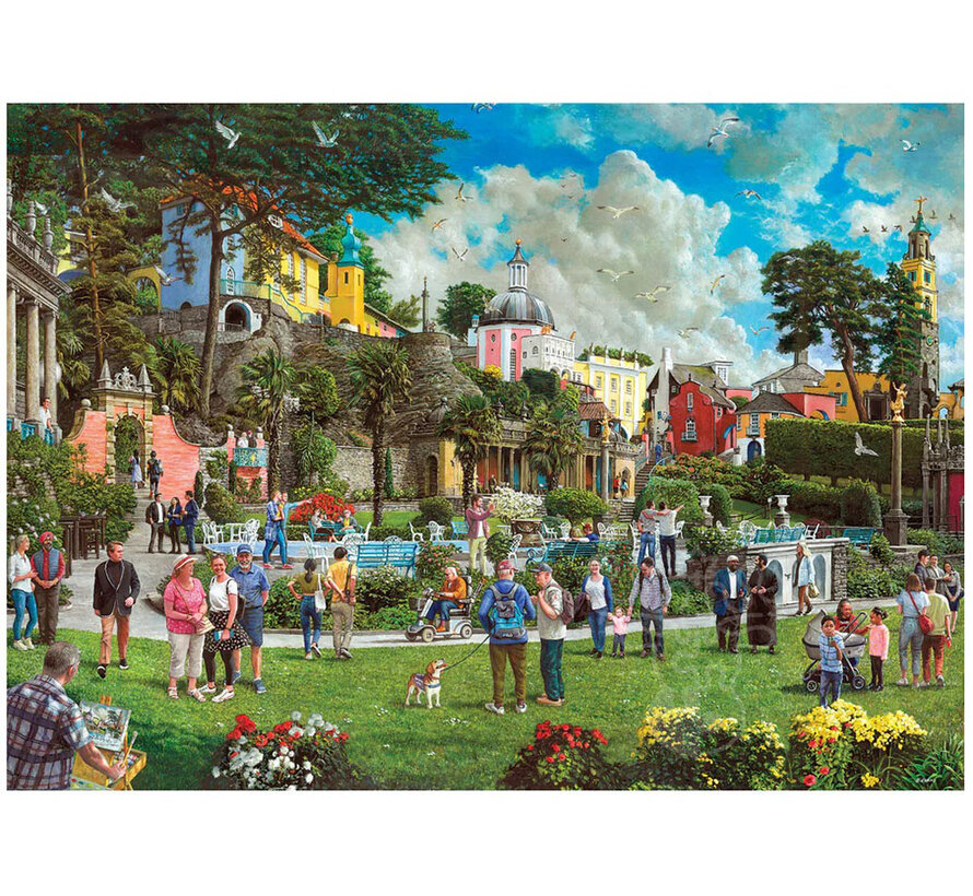 Gibsons Portmeirion Puzzle 1000pcs