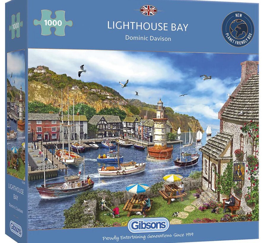 Gibsons Lighthouse Bay Puzzle 1000pcs