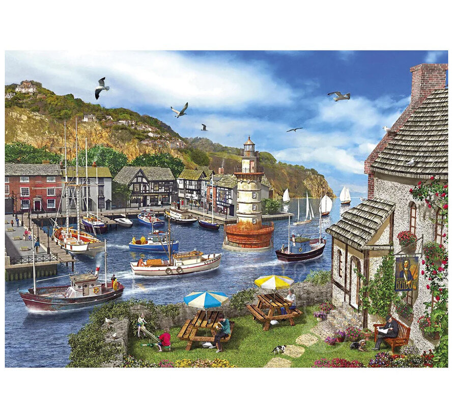 Gibsons Lighthouse Bay Puzzle 1000pcs