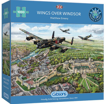 Gibsons Gibsons Wings Over Windsor Puzzle 1000pcs