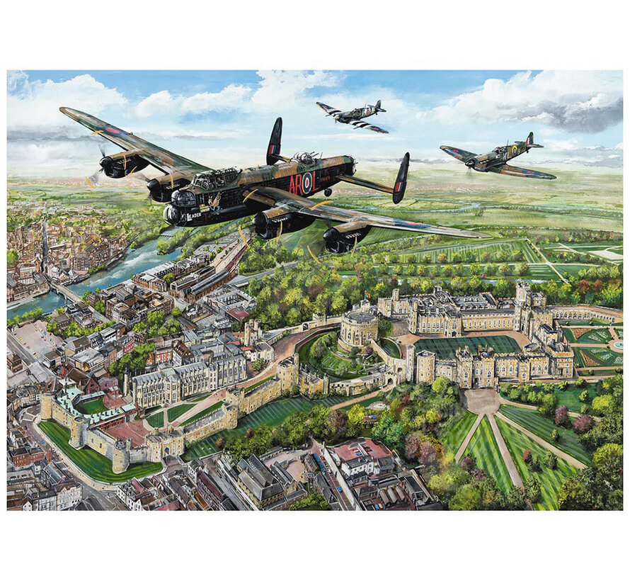 Gibsons Wings Over Windsor Puzzle 1000pcs