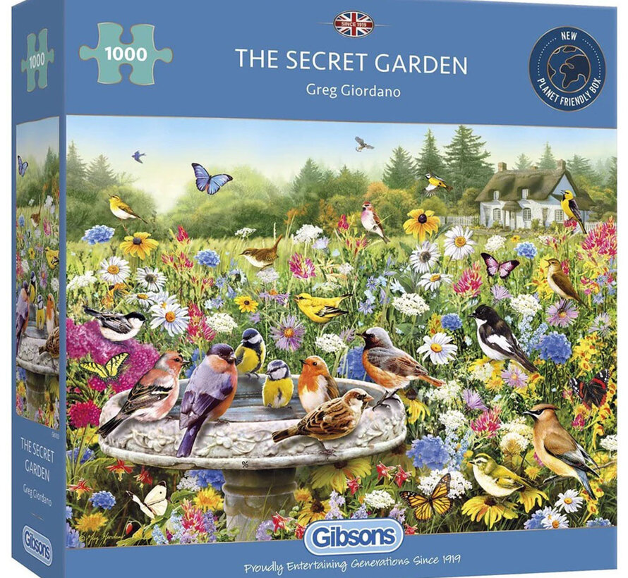 Gibsons The Secret Garden Puzzle 1000pcs