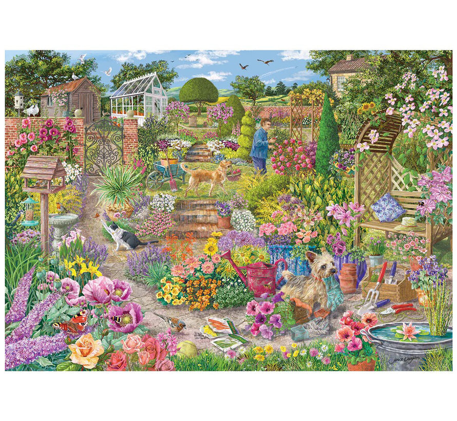 Gibsons Garden in Bloom Puzzle 1000pcs