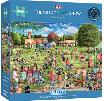 Gibsons Gibsons The Village Dog Show Puzzle 1000pcs