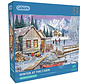 Gibsons Winter at the Cabin Puzzle 1000pcs
