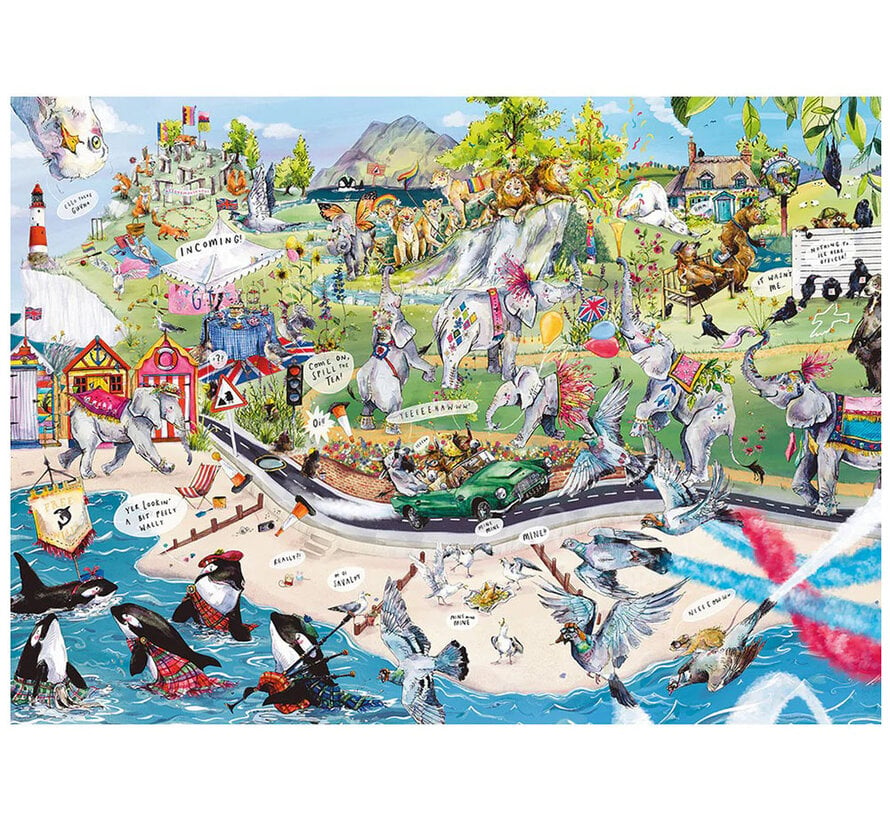 Gibsons Herd of Hilarity Puzzle 1000pcs