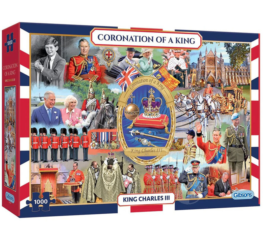 Gibsons Coronation of a King Puzzle 1000pcs
