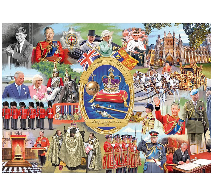 Gibsons Coronation of a King Puzzle 1000pcs