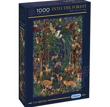 Gibsons Gibsons The Art File: Into the Forest Puzzle 1000pcs