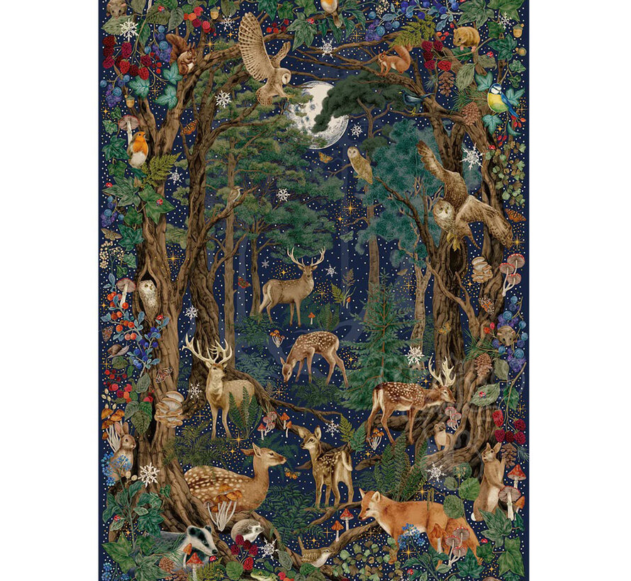 Gibsons The Art File: Into the Forest Puzzle 1000pcs