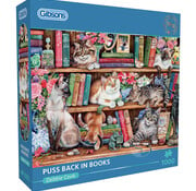 Gibsons Gibsons Puss Back in Books Puzzle 1000pcs