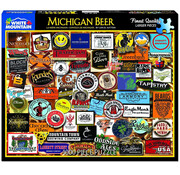 White Mountain White Mountain Michigan Beer Puzzle 1000pcs