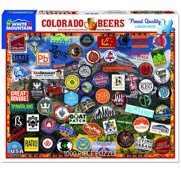 White Mountain White Mountain Colorado Craft Beer Puzzle 1000pcs