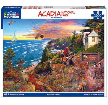 White Mountain White Mountain Arcadia National Park Puzzle 1000pcs