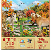 SunsOut FINAL SALE SunsOut Out in the Pasture Puzzle 500pcs